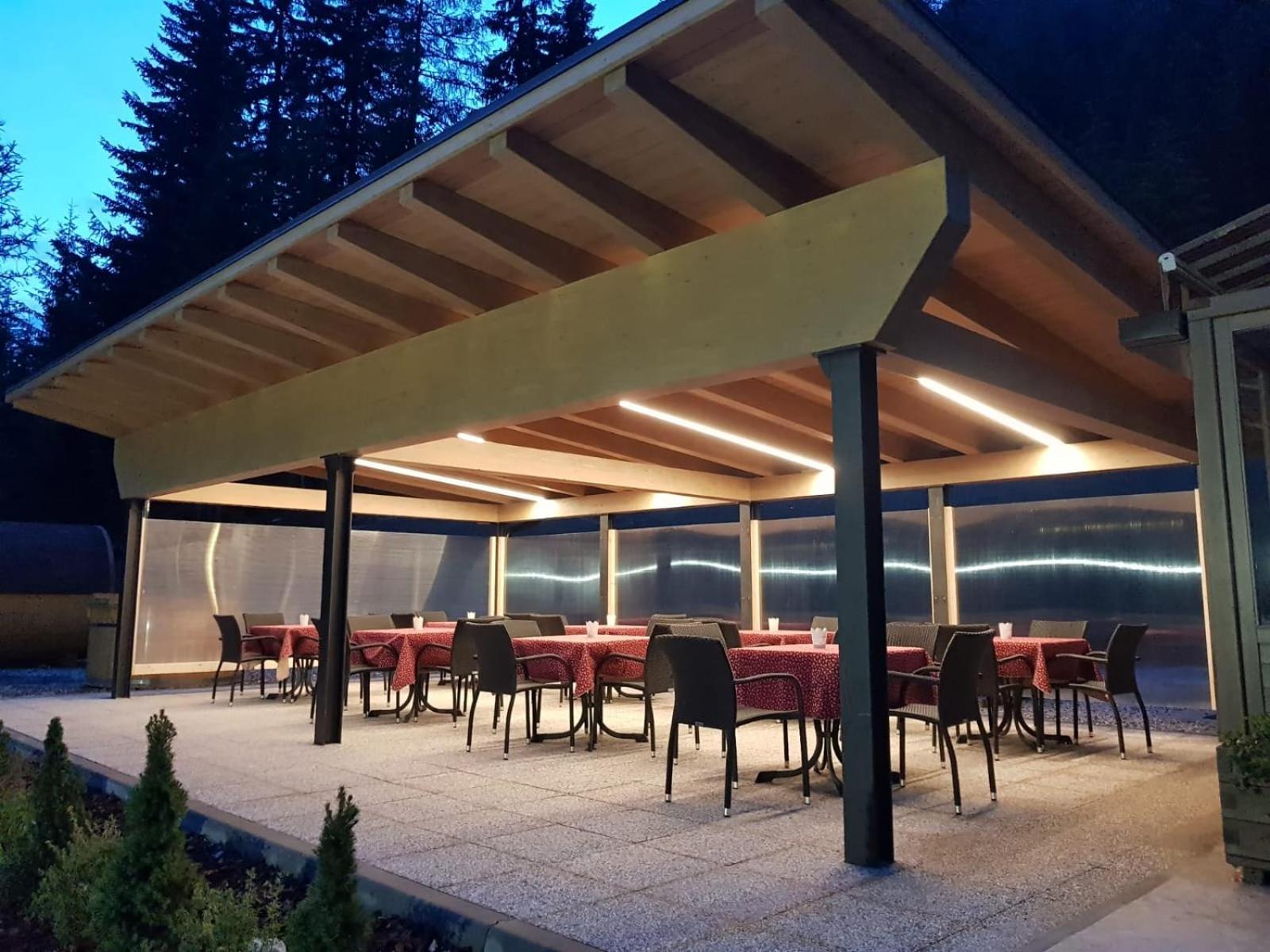 Hotel Villetta Maria Cottage Canazei Eksteriør bilde